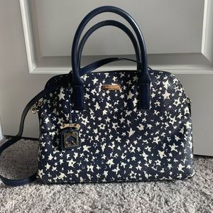 Blue and White Kate Spade Star Tote